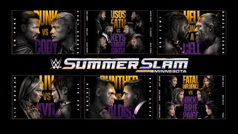 WWE SummerSlam 2026: Saturday - imagine 2