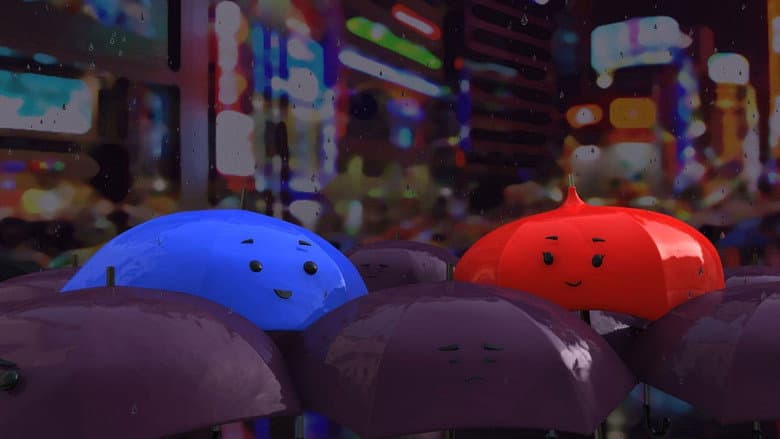 The Blue Umbrella - imagine 3